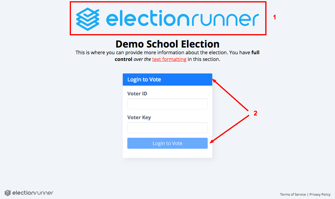 Election Logo and Color
